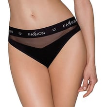 Трусики з прозорою вставкою Passion PS006 PANTIES black, size S: Для кого Для жінок