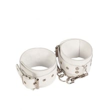 Кайдани Leather Restraints Leg Cuffs, white: Виробник sLash