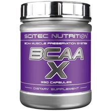 Амінокислота для спорту Scitec Nutrition BCAA-X 330 caps: Тип BCAA