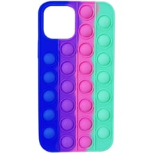 Аксесуар для iPhone Mobile Case Pop-It Antistress Ultra Violet / Spearmint for iPhone 12 / iPhone 12 Pro: Колір різнокольоровий