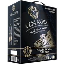 Вино Aznauri Алазанская долина красное полусладкое 3л 9-13 % (PLK4820189291992): Страна производитель Украина