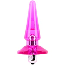 Анальна пробка з вібрацією Chisa Hi Basic Nicole Vibra Plug 4.5" Pink: Для кого Унисекс