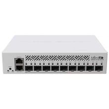 Мережевий комутатор MikroTik netFiber9 Cloud Router Switch CRS310-1G-5S-4S+IN: Порти комбинированный