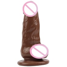 Фаллоимитатор CHISA Ballsy Super Cock Jumbo Jack 6" Brown: Назначение Вагинальные