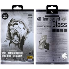 Аксесуар для iPhone WK Tempered Glass Kingkong 4D Curved Black (WTP-010) for iPhone 12 Pro Max: Колір чорний