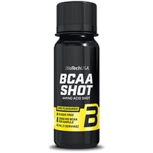 Амінокислота для спорту BioTechUSA BCAA 3000 Zero carb shot 60 ml / 1 serving / lime: Тип BCAA