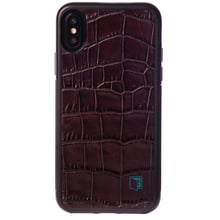 Чохол для iPhone Gmakin Leather Case Matte Brown (GLI05) for iPhone X/iPhone Xs: Колір коричневий