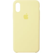 Аксесуар для iPhone TPU Silicone Case Mellow Yellow for iPhone Xs Max: Колір жовтий