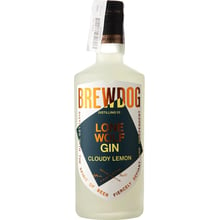 Джин BrewDog LoneWolf Cloudy Lemon Gin 0.7 л (BWQ8536): Об'єм, л 0.7