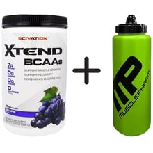 Амінокислота для спорту Scivation Xtend BCAAs 392 g /30 servings/ Grape+Musclepharm Water Bottle 700 ml: Тип BCAA