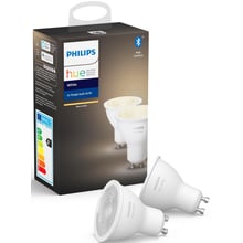 Розумна лампа Philips Hue GU10 White 2шт (929001953506): undefined undefined