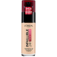 L'Oreal Paris Infallible 24h Foundation Fresh Wear №125 natural beige Тональный крем 30 ml: Вид Тональные средства