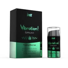 Рідкий вібратор Intt Vibration Ganjah EXTRA GREEN (15 мл): Виробник Intt