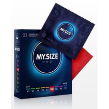 Презервативи My.Size Pro 60, 3 шт.: Тип Увеличенного размера