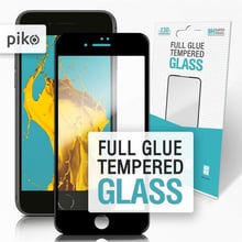 Аксесуар для iPhone Piko Tempered Glass Full Glue Black for iPhone SE 2020 / iPhone 8 / iPhone 7: Колір чорний