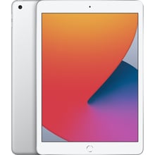 Планшет Apple iPad 8 10.2" 2020 Wi-Fi 32GB Silver (MYLA2): Экран 10.2" Retina (2160x1620 точек) Multi-Touch c подсветкой LED и технологией IPS / Яркость 500 кд/м² / 