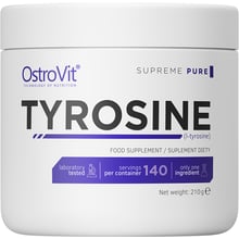 Амінокислота для спорту OstroVit Tyrosine 210 g /140 servings/ Pure