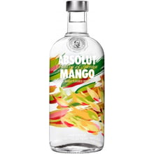 Горілка Absolut Mango, 0.7л 38% (STA7312040350209): Об'єм, л 0.7