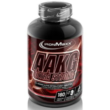 Аминокислота для спорта IronMaxx AAKG Ultra Strong 180 tabs: Тип Аргинины