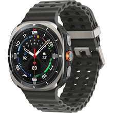 Смарт-часы Samsung Galaxy Watch Ultra 47mm LTE Titanium Silver with Dark Grey Marine Band (SM-L705FZTA)