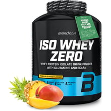 Протеїн BioTechUSA Iso Whey Zero 2270 g / 90 servings / Pineapple Mango: Вид сироваткові