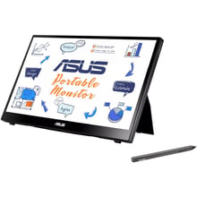 Монитор Asus ZenScreen Ink MB14AHD (90LM063V-B01170): Покрытие экрана глянцевое