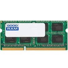 Goodram 8 GB SO-DIMM DDR3 1600 MHz (GR1600S364L11/8G): Тип DDR3