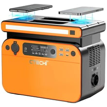 Зарядна станція CTECHi GT500 518Wh 162000mAh 500W Portable Power Station LiFePO4 60W PD Fast Charging Orange (GT500): Ємність акумулятора, Вт/год 518