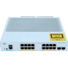 Сетевой коммутатор Cisco C1000-16P-2G-L: Порты только Gigabit Ethernet (10/100/1000)