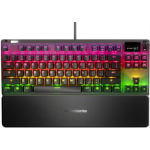 Клавіатура STEELSERIES APEX 7, TKL red switch (64646): Підключення дротове