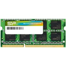 Silicon Power 4 GB SO-DIMM DDR3 1600 MHz (SP004GLSTU160N02): Тип DDR3