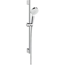 Hansgrohe Crometta 26533400 душова стійка 0,65 м, білий / хром (стійка + лійка + шланг): Тип душова система