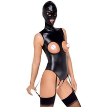 Боди с маской Orion Bad Kitty Body With Head Mask Black, L: Для кого Для женщин