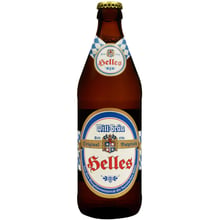 Пиво Will-Brau Helles світле фільтроване 4.9% 0.5 л (FSH_4000173113107): Об'єм, л 0.5