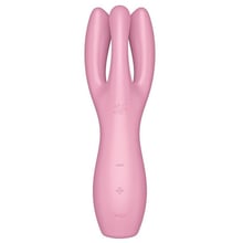 Клиторальный вибратор Satisfyer Threesome 3 Pink с тремя пальчиками: Для кого Для женщин