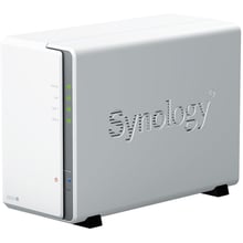 Мережевий накопичувач (NAS) Synology DiskStation DS223j: Слоти для дисків 2,5" или 3,5" HDD/SSD с интерфейсом SATA