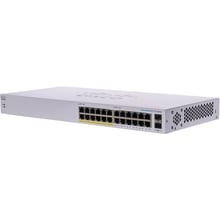 Мережевий комутатор Cisco CBS110-24PP-EU: Порти только Gigabit Ethernet (10/100/1000)