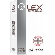 Презервативи LEX Super Strong, 24 шт: Тип Толстые