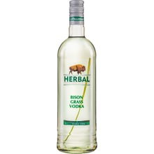 Напій міцний на основі горілки та настойки Зубрівки Herbal Bison Grass Vodka 1л 40% (STA4770033222941): Об'єм, л 1