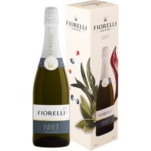 Ігристе вино Fiorelli Brut, біле брют, 0.75л 11%, в подарунковій упаковці (ALR16545): Об'єм, л 0.75