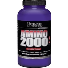 Амінокислота для спорту Ultimate Nutrition Amino 2000 330 tabs: Тип комплексні