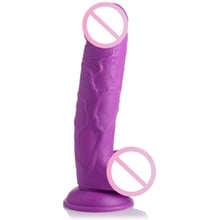 Фаллоимитатор Pop Peckers 8.25" Dildo Purple: Назначение Вагинальные