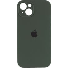 Аксесуар для iPhone Mobile Case Silicone Case Full Camera Protective Cyprus Green for iPhone 15 Plus: Колір зеленый