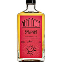 Віскі Agitator Single Malt Whisky Rök, 0.7л 43% (WHS7350107460171): Об'єм, л 0.7