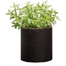 Горшок для цветов Keter Cylinder Planter S Коричневый 7 л: Производитель Keter