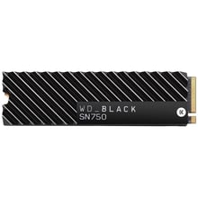 WD Black SN750 NVME SSD 1 TB With Heatsink (WDS100T3XHC): Тип накопителя внутренний