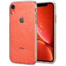 Аксесуар для iPhone Spigen Liquid Crystal Glitter Crystal Quartz (064CS24867) for iPhone Xr: Колір прозорий