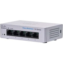 Мережевий комутатор Cisco CBS110-5T-D-EU: Порти только Gigabit Ethernet (10/100/1000)