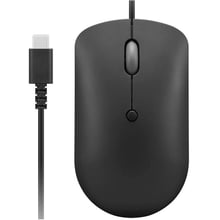 Мишка Lenovo 400 USB-C Wired Black (GY51D20875): інтерфейс підключення USB