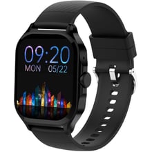 Смарт-часы Globex Smart Watch Urban Black: Дисплей 2.1" IPS (320x390)